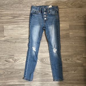Size 8 Old Navy Rockstar Super Skinny Jeggings